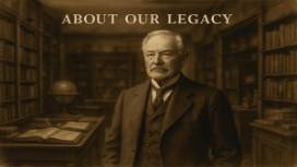 classic about section, noble expression, highlighting legacy, photorealistic, historical archive room filled with books and artifacts, highly detailed, vintage image transitions, high clarity, sepia tones, gentle warm lighting, shot with a tilt-shift lens.